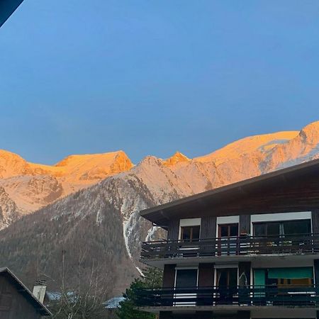 Les Dryades - Renove - Balcon Avec Vue Mt Blanc Les Houches Luaran gambar