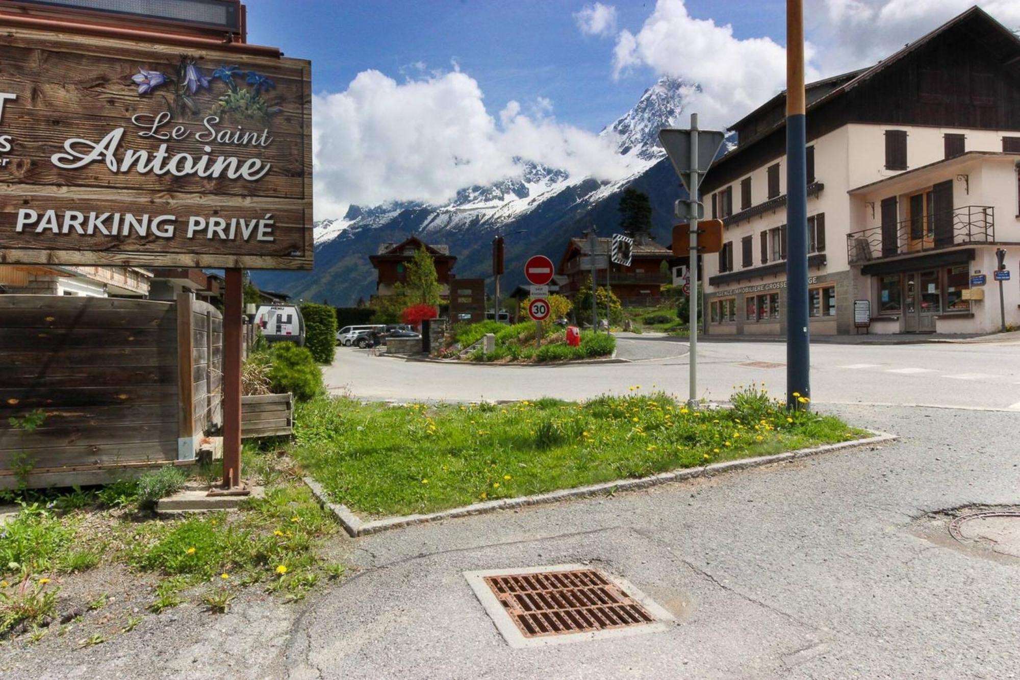 Les Dryades - Renove - Balcon Avec Vue Mt Blanc Les Houches Luaran gambar